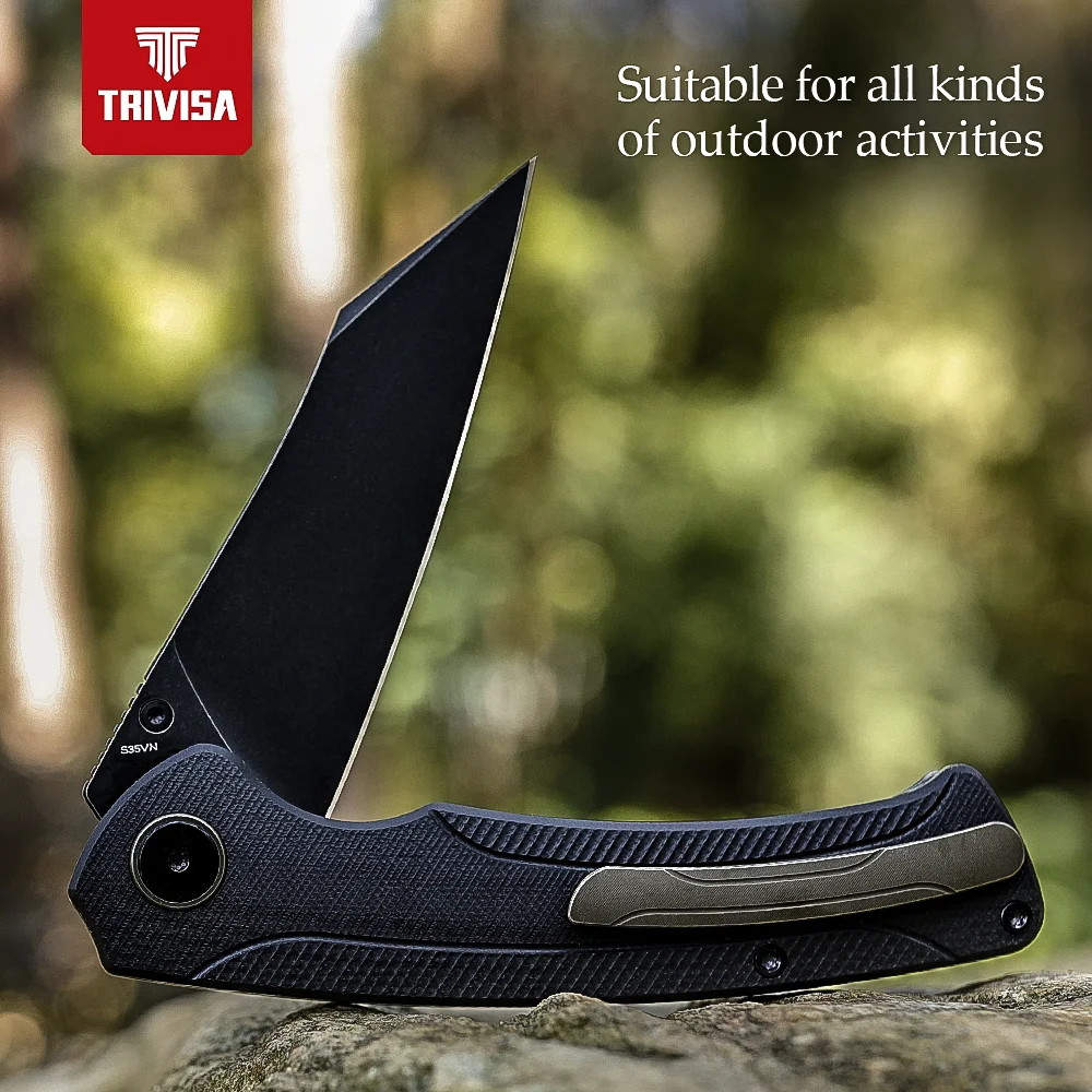 Складной карманный нож TRIVISA для повседневного использования Стальной Охотничий