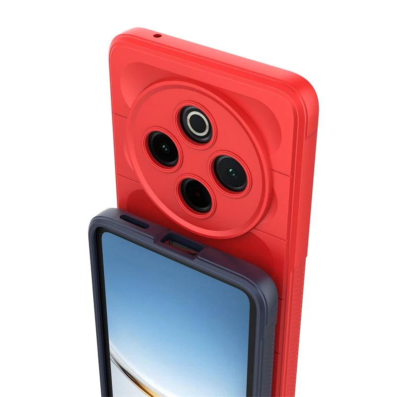Фото Простой резиновый чехол для телефона vivo iQOO Z10, чехол для vivo Y300 Pro Plus, противоударный чехол, задняя крышка для vivo T4 №1