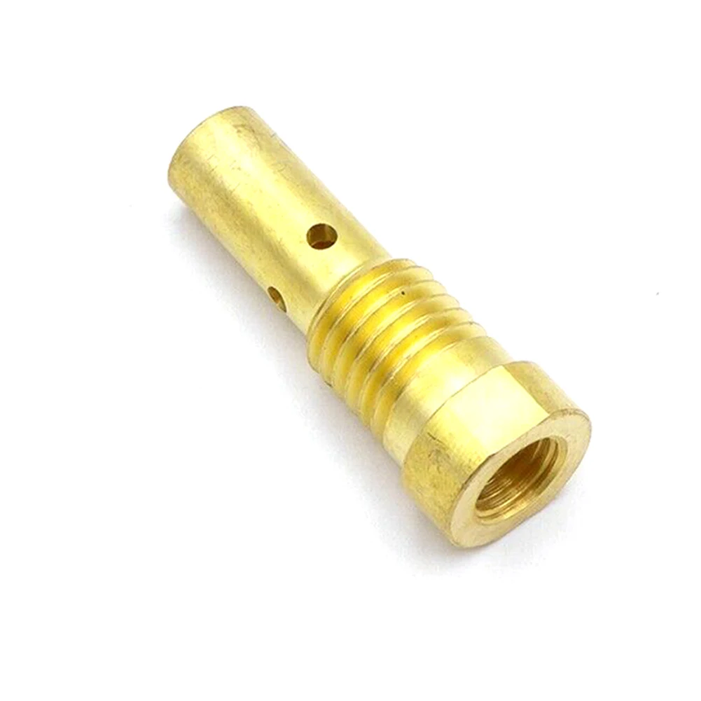 

7pcs FC90 MIG Welder Nozzle 035 0.9mm Copper Conductive Tips Brass Connecting Rod Protective Cover Welding Torch