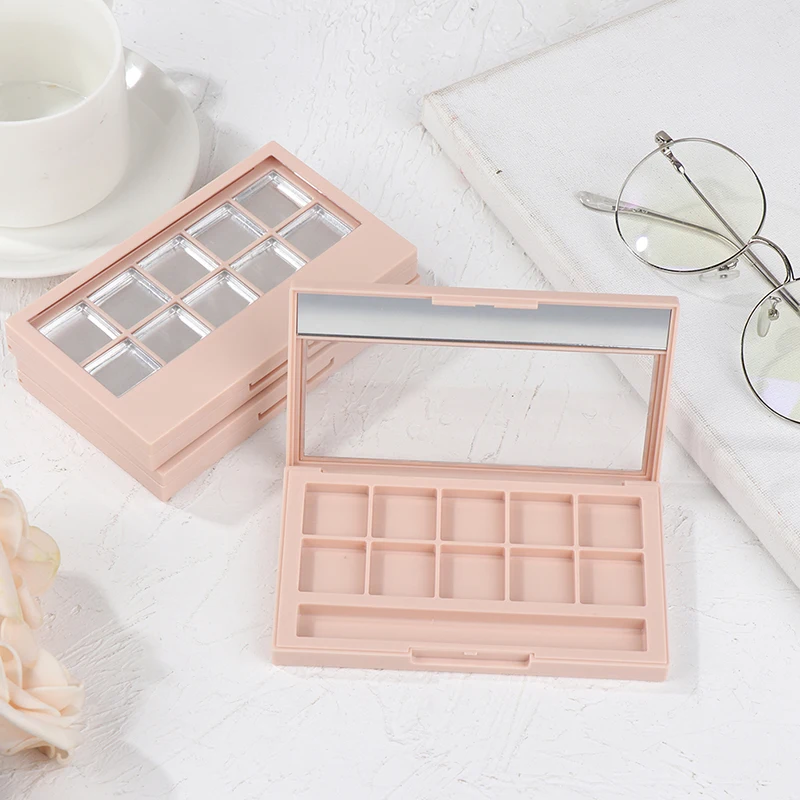 Коробка для дозирования макияжа пустая подсветка мерцающие глаза косметическая