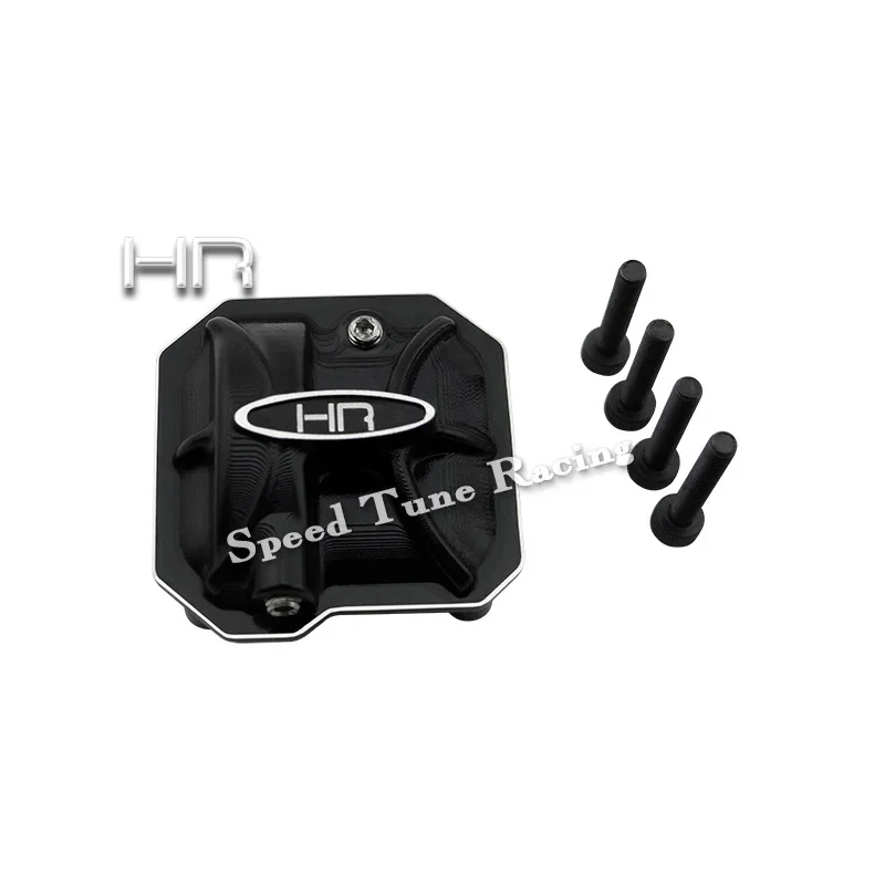 Фото Hot Racing SCXT12C01 Черный алюминиевый кожух дифференциала AR44 (1 шт.) для 1/10 Axial SCX10 II 90046/90047 №2