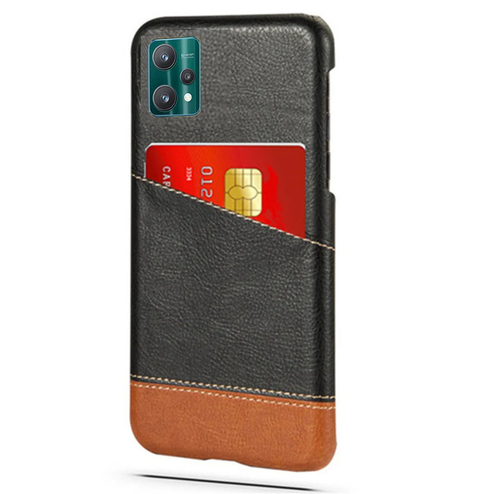 

Wallet Case For Realme 9 Pro Case For Realme 9 Pro Plus 9i Mixed Splice PU Leather Credit Card Cover For Realme 9 Pro Coque