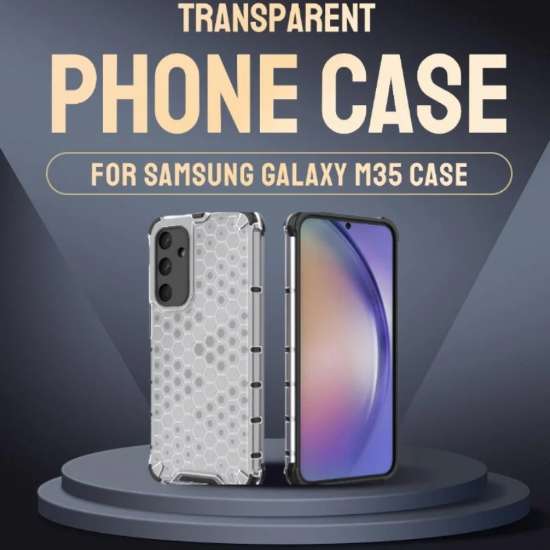 Чехол для Samsung Galaxy M35 5G роскошный противоударный армированный чехол телефона gm35