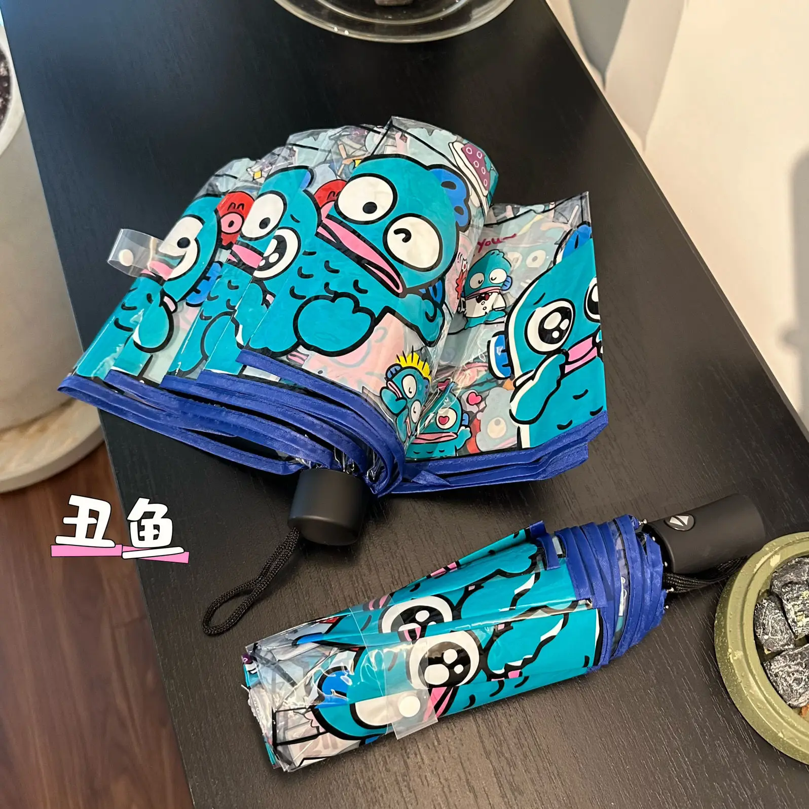 Складной зонт Hello Kitty полностью автоматический ручной портативный утолщенный