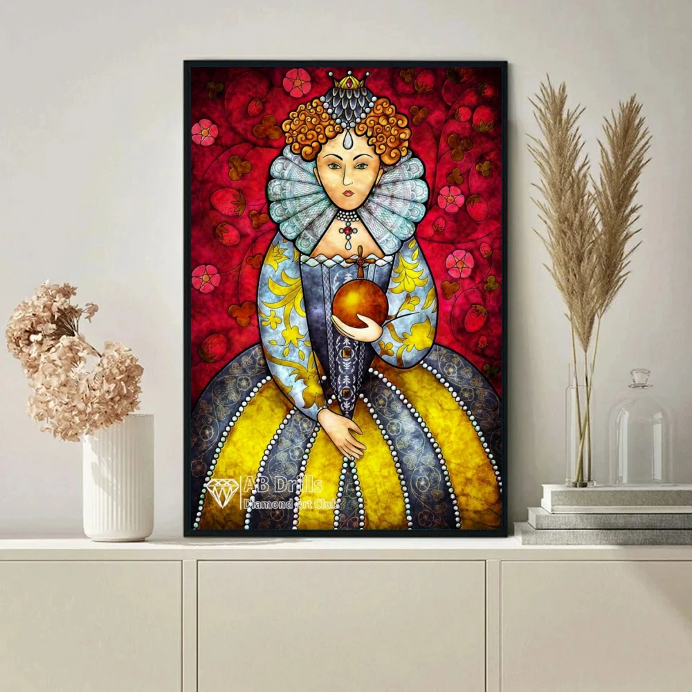 Алмазная 5D картина сделай сам Good Queen Bess мозаика из мультфильмов полноразмерная