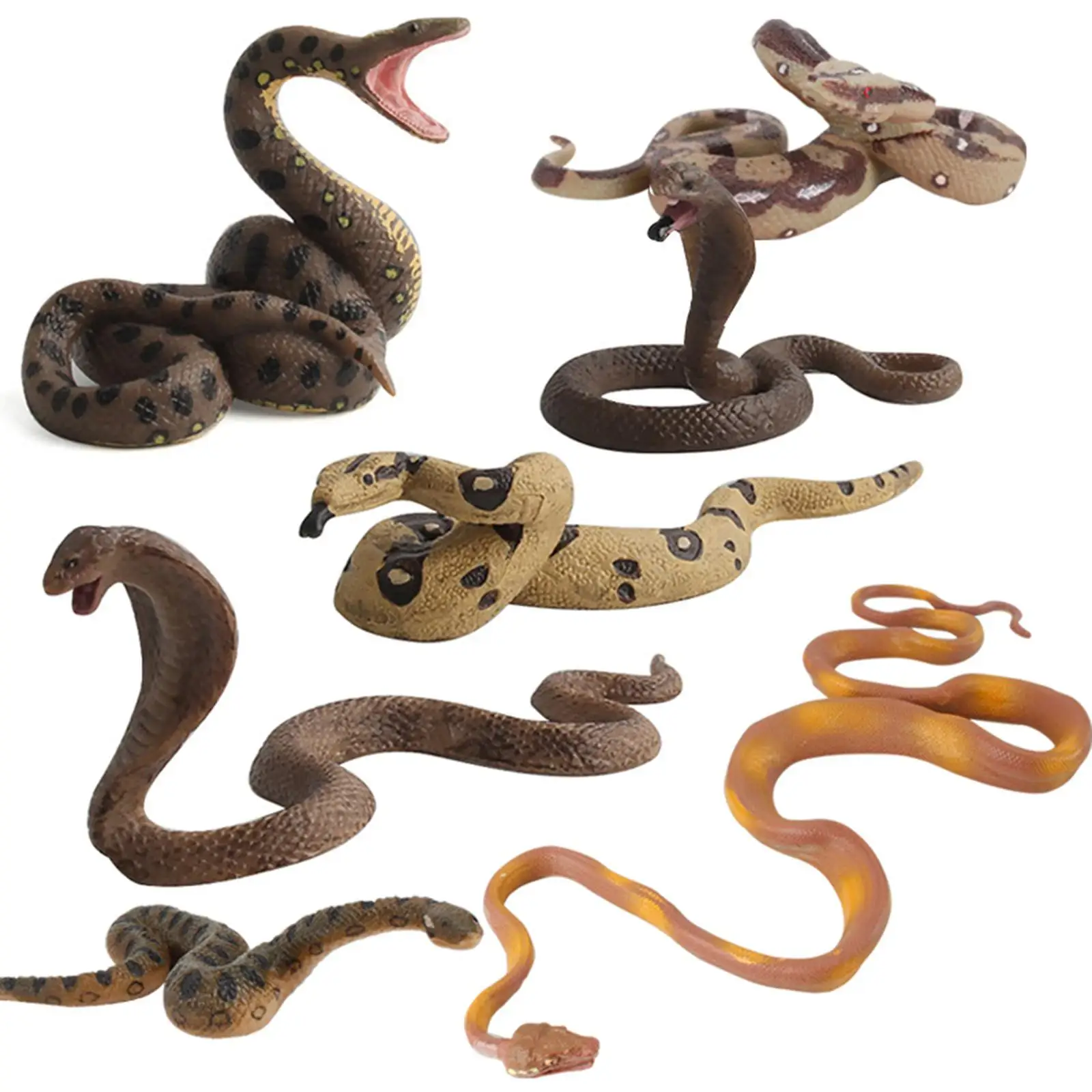 

Игрушечная модель высокой модели змеи, обучающие игрушки для вечерние ринки, розыгрыши, реквизит