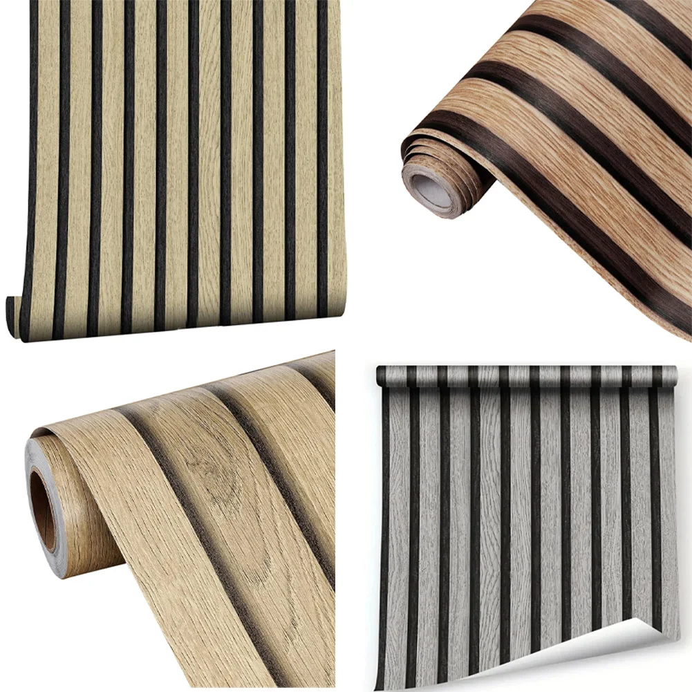 3D настенная панель деревянная наклейка украшение дома легко установить