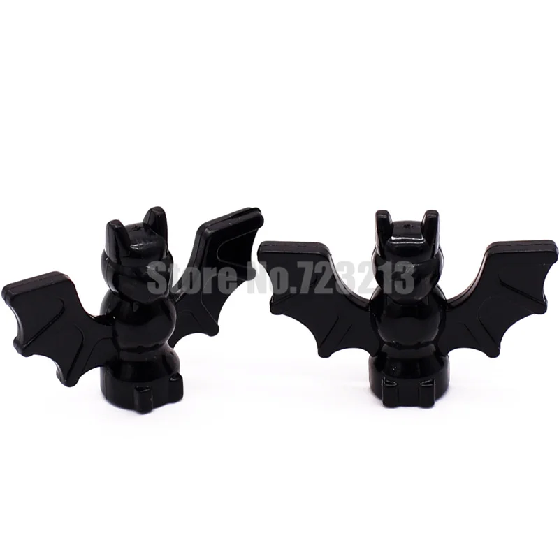 

10pcs/lot Bat Animal Halloween Decorations Toys Accessories Parts Kits Bricks MOC Building Blocks Compatible with 30103
