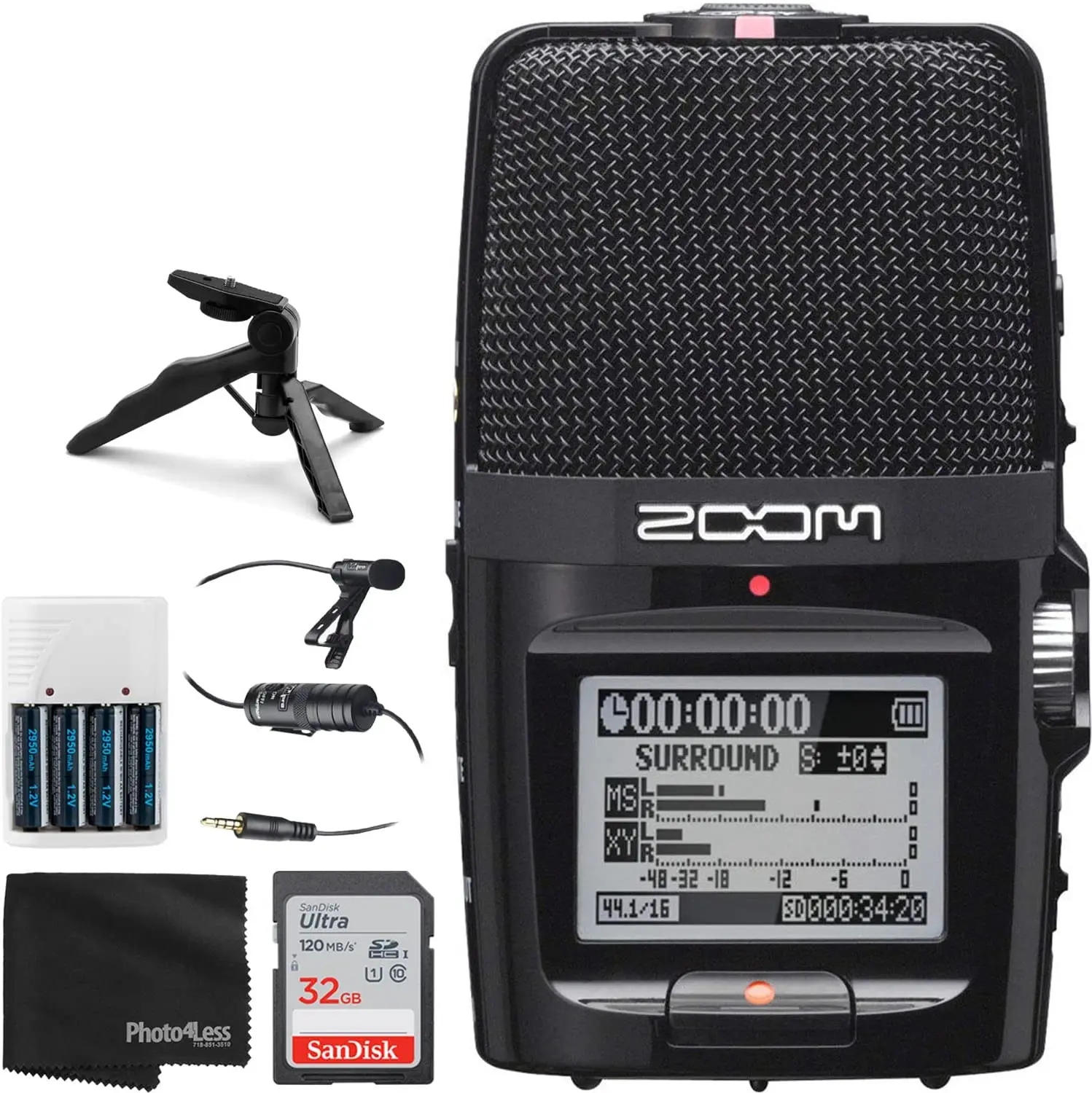 

Summer discount of 50% Zoom H2n 2-Input / 4-Track Portable Handy Recorder Hot