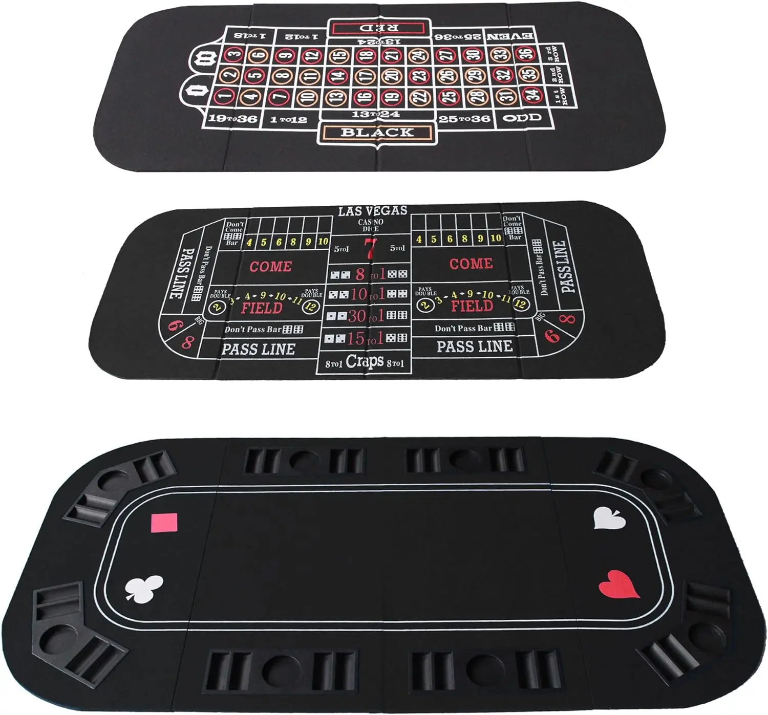 

3-1 Складная Настольная рулетка для казино