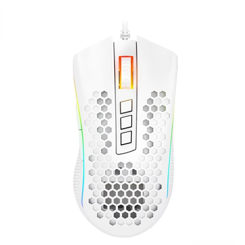

Мышь игровая Проводная M808, USB, RGB, 12400 DPI, программируемая