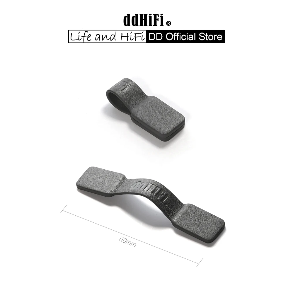 

DD ddHiFi C10C Magnetic Earphone Cable Clip, Genuine Leather Wire Organizer for Headphones / IEMs