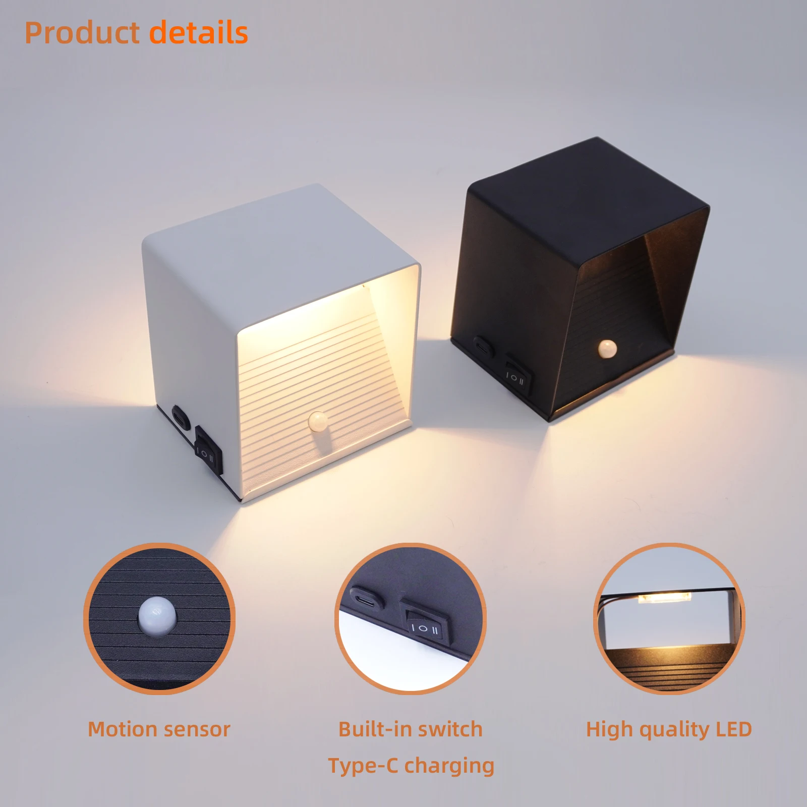 Современный настенный светильник светодиодный для внутреннего освещения с