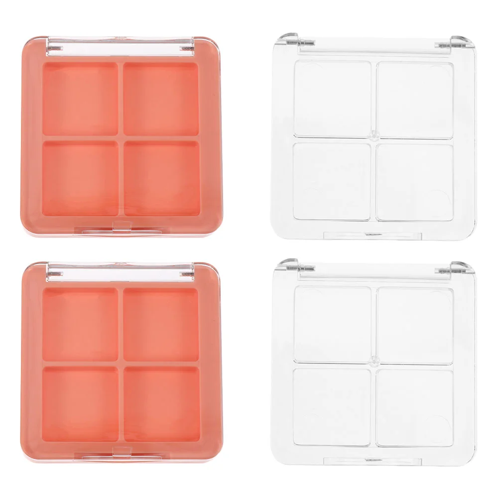 

Eyeshadow Makeup Empty Box Storage Container Shadow Eye Lipstick Case Organizer Pallet Refillable Sample Pan Boxes Foundation