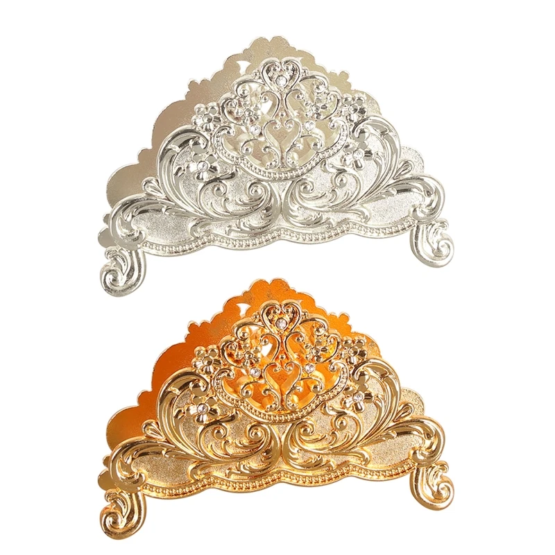 

Table Napkin Case Tissue Holder Hotel Napkins Rack Stand Metal Art Craft Decor