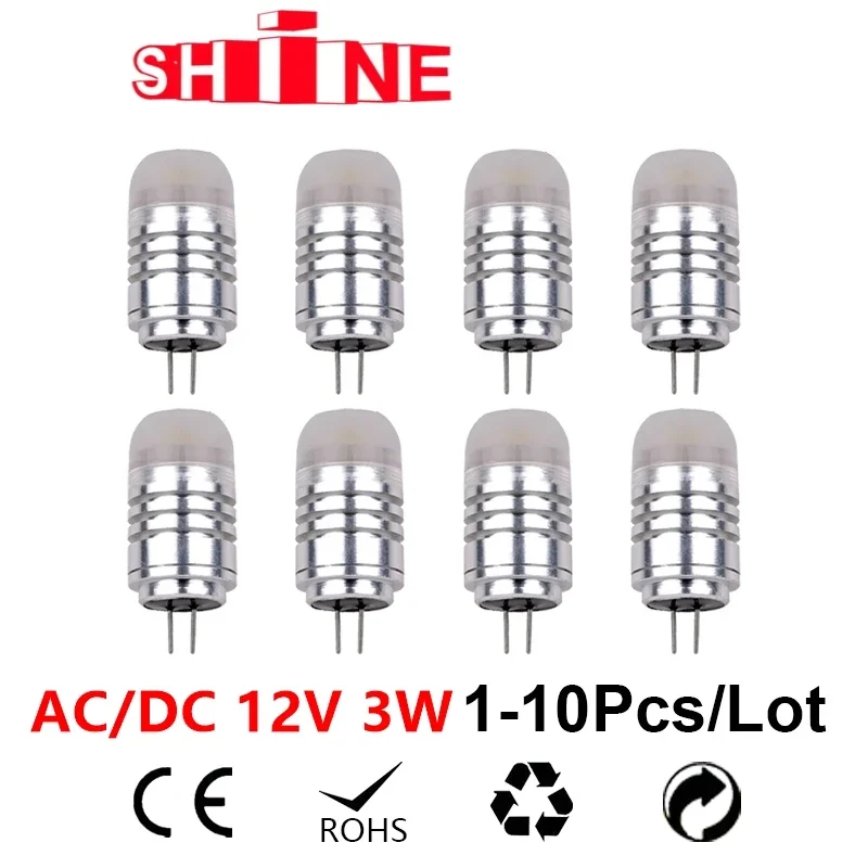 Светодиодный автомобильный светильник в контейнере Дисплей COB G4 12 В 3 Вт Супер