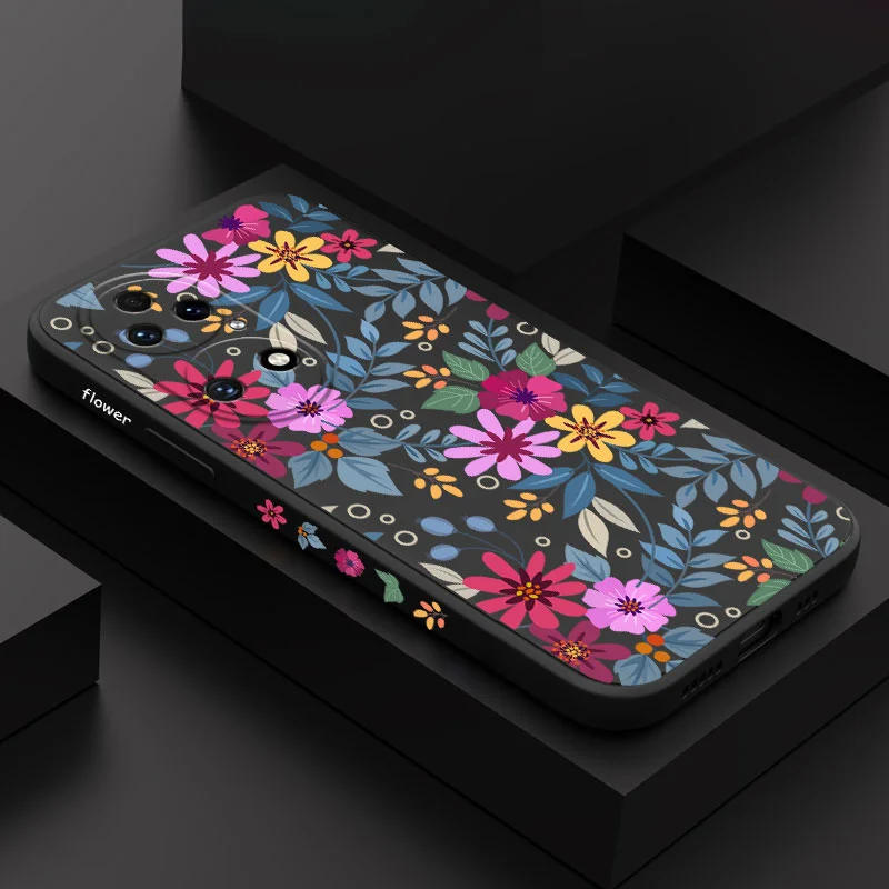 

Beautiful Flowers Phone Case For Huawei P50 P40 P30 P20 Nova 10 10SE 9 9SE Mate 50 50E 40 30 20 Pro Lite P Smart 2021 Y7A Cover