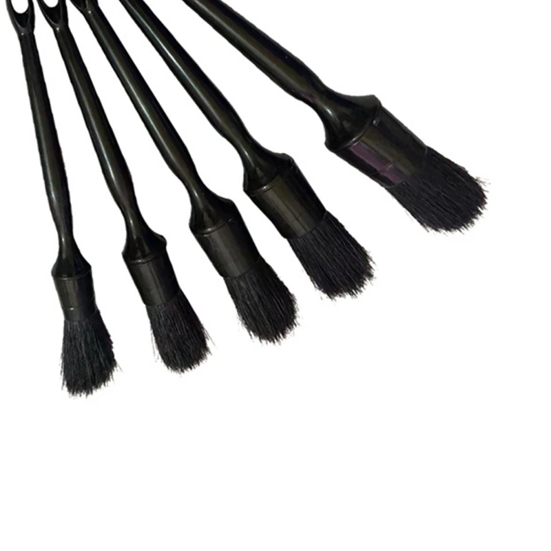

5Pcs Motorcycle Tire Rim Cleaning Brush Multipurpose Soft Fiber Brush