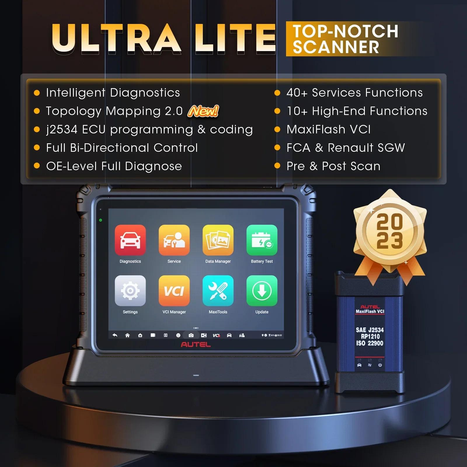 Обновление сканера Autel MaxiCom Ultra Lite MS919 Elite II Pro MS909 908, как кодирование программирования MaxiSys Ultra (art.: 3920d4b86dfd1) - 3920d4b86dfd1