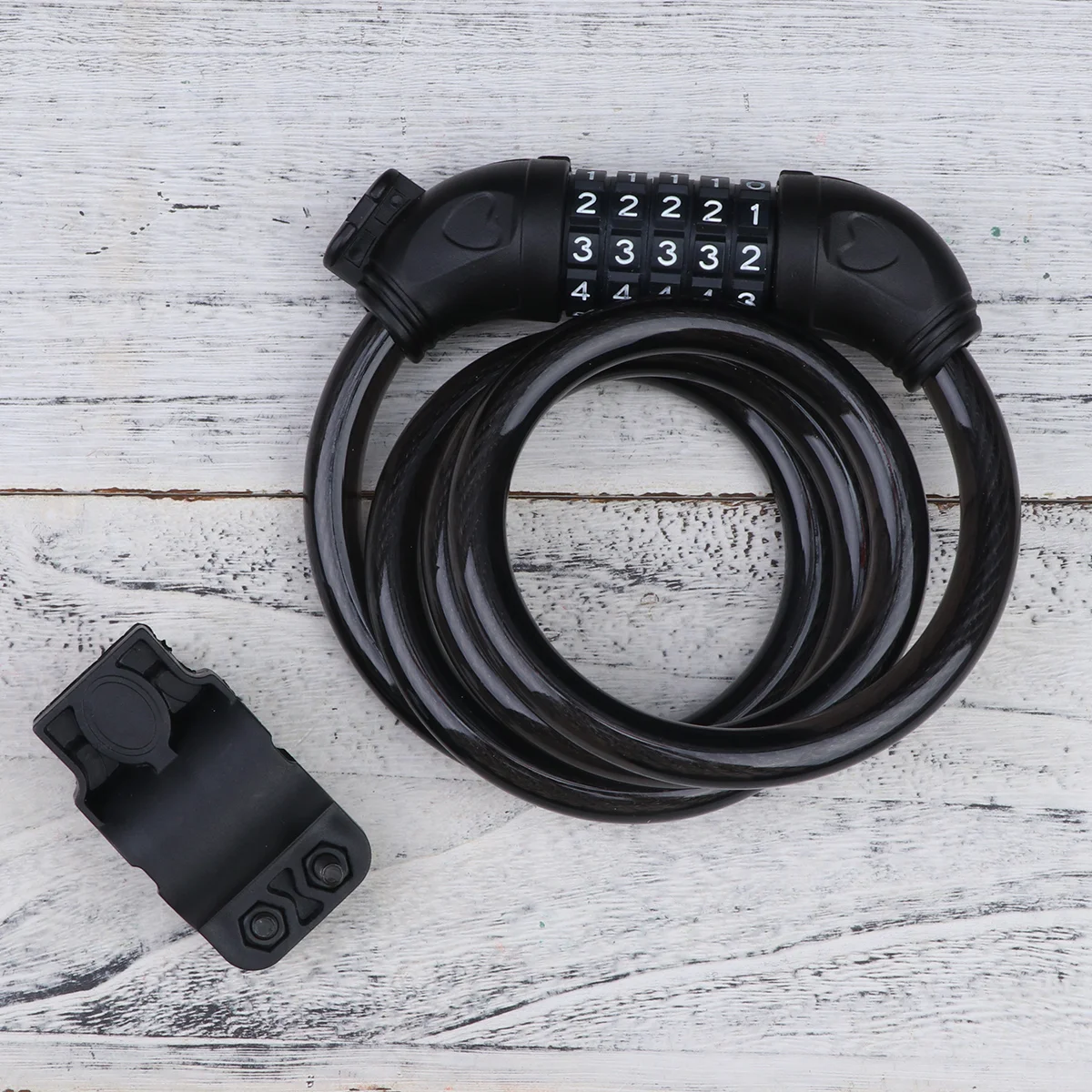 

1PC Password Lock Heavy Duty Coded Lock Cable Lock Password Lock Chain Lock for Cycle Bicycle