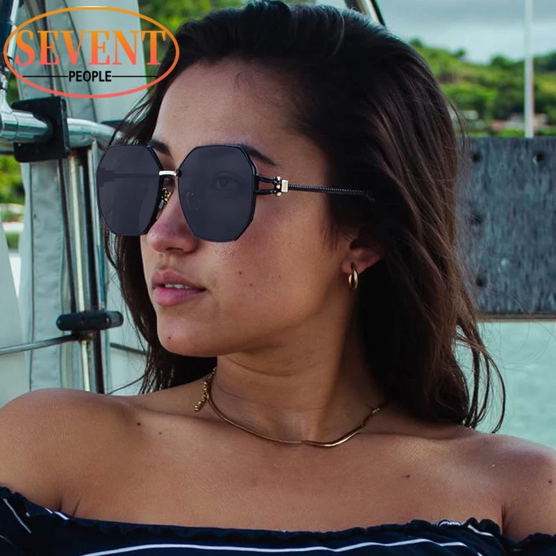 Винтажные квадратные солнцезащитные очки Y2K в стиле панк женские модные класса