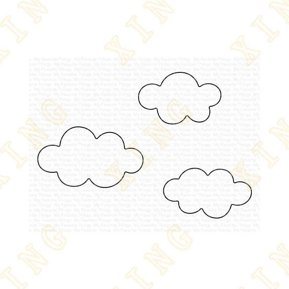 

New Cutest Clouds Ever Metal Cutting Dies for Diy Scrapbooking Crafts Stencils Maker Photo Album Template Handmade Decoration
