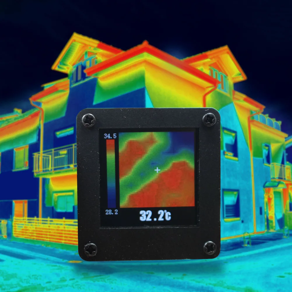 

Infrared Imaging Module 7M Farthest Detection Distance Infrared Thermal Imager 8x8 Resolution Array Thermometry Imaging Camera