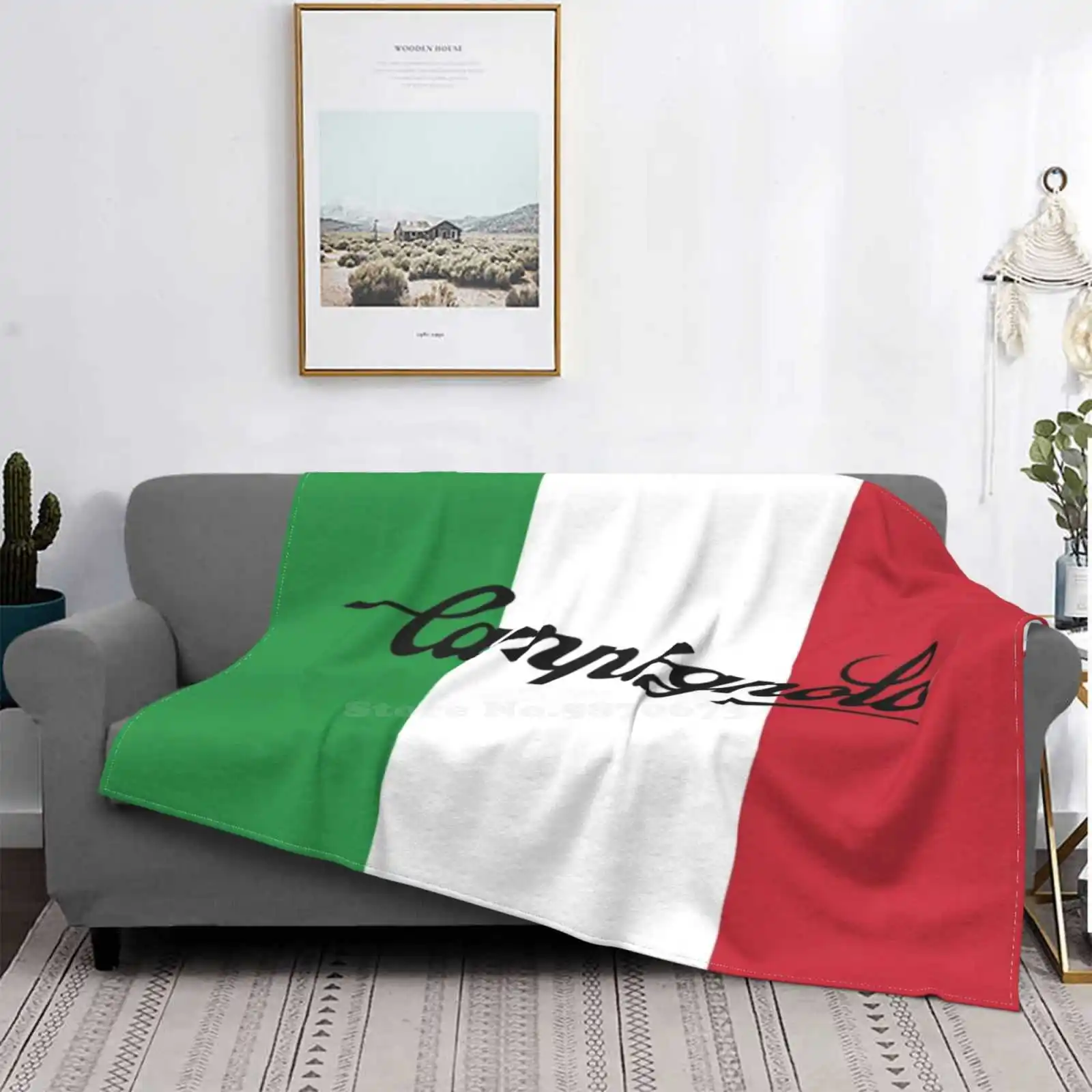 

Logo 9 Air Conditioning Blanket Soft Throw Blanket Italy Cycling Tour Turn Return Bike Highway Platoon Cyclist World Change