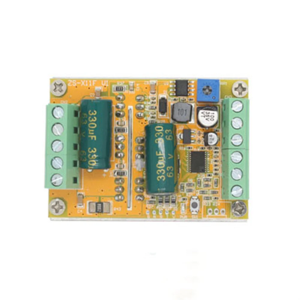 

Трехфазный бесщеточный двигатель постоянного тока 6,5-50 в 380 Вт BLDC, бескоридовая плата привода постоянного тока, контроллер скорости, входной сигнал