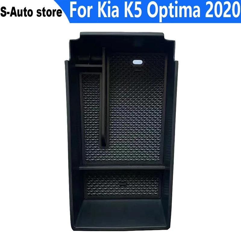 

Автомобильный контейнер для хранения для Kia K5 Optima 2020, центральный органайзер для хранения, подлокотник, подлокотник, держатель перчаток, заз...