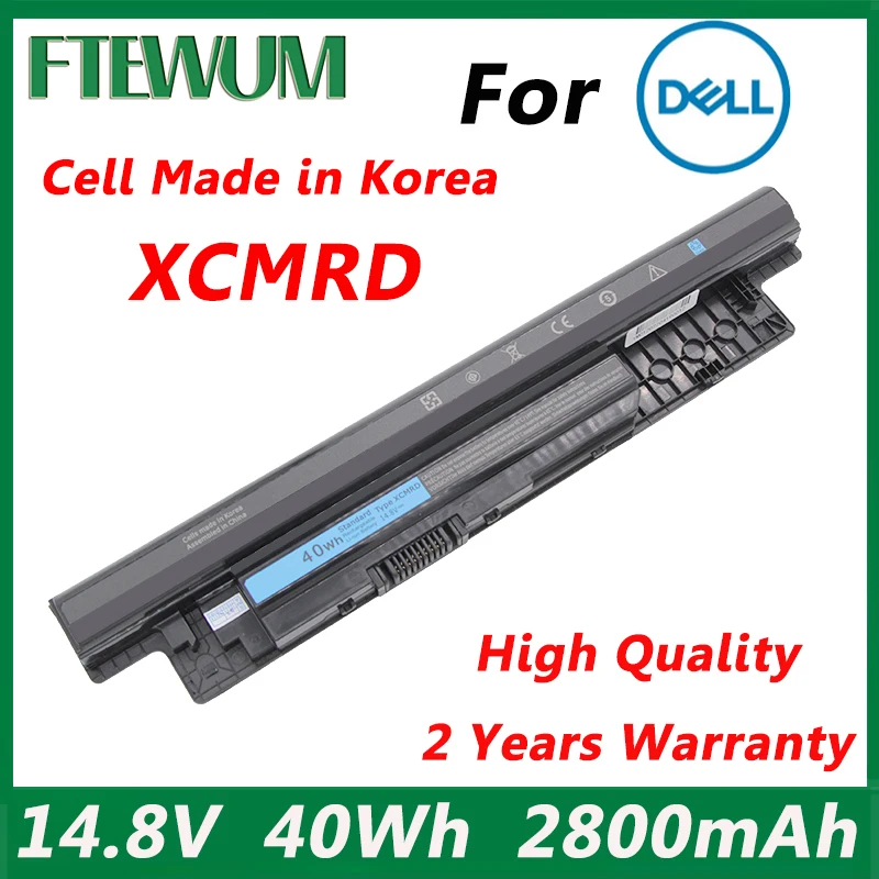 

Laptop Battery XCMRD 40Wh 14.8V 2800MAH 4Cell For DELL Inspiron 3421 3721 5421 5521 17R 5721 3521 3437 3537 5437 5537 3737 5737