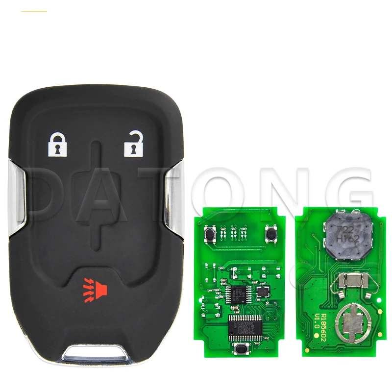 

Пульт дистанционного управления Datong World для автомобиля для Chevrolet Suburban Tahoe Silverado GMC Sierra Yukon HYQ1AA HYQ1EA ID46 315 433 МГц карта