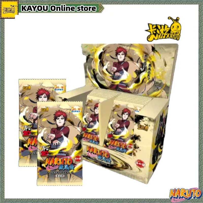 

Оригинальная коллекционная карточка Kayou файтинг главы бронзовая реликвия Наруто подарок для детей новая коллекция