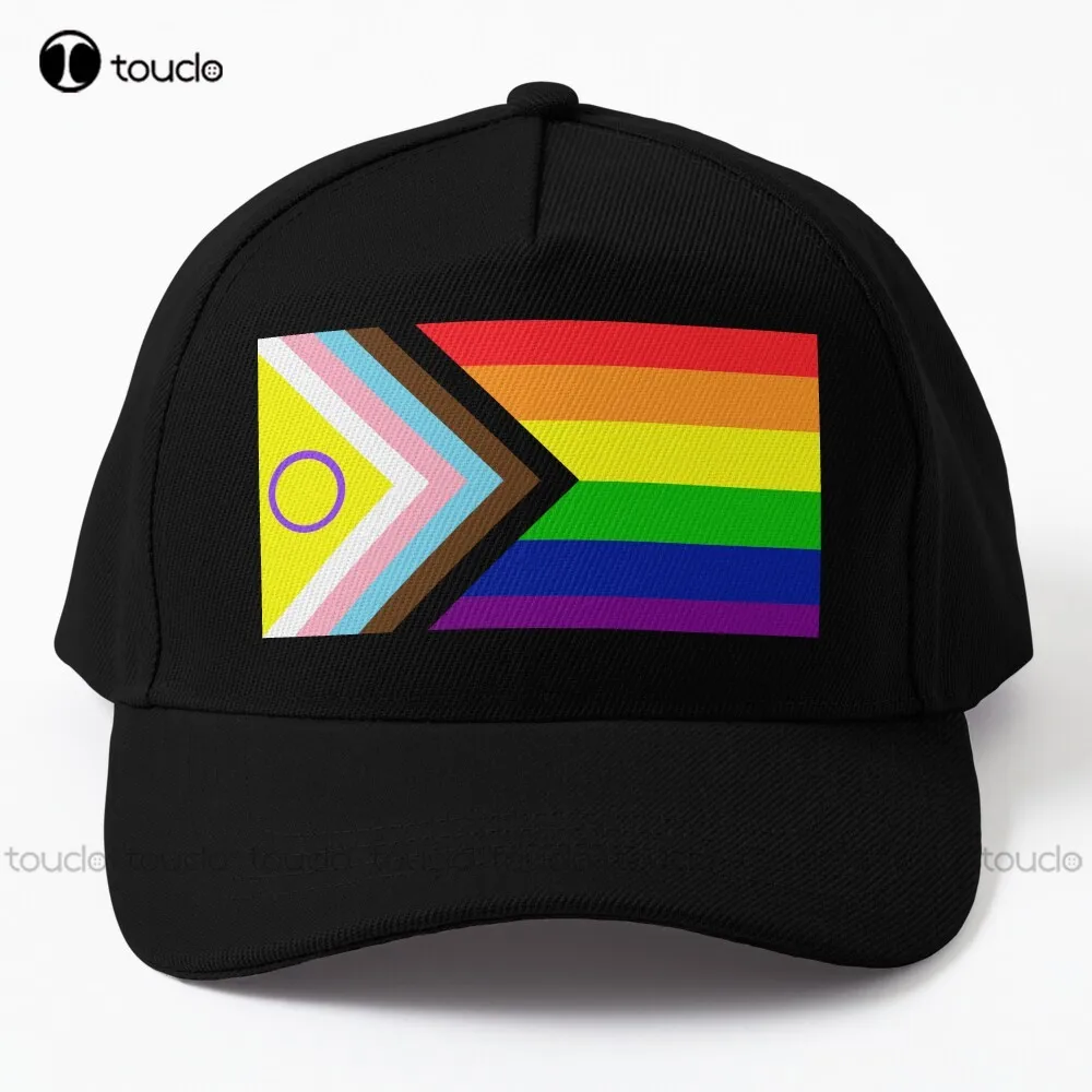 

Intersex-Inclusive Progress Pride Flag pride lgbt lgbtq gay progress rainbow flag lesbian queer bisexual Baseball Cap Unisex Art