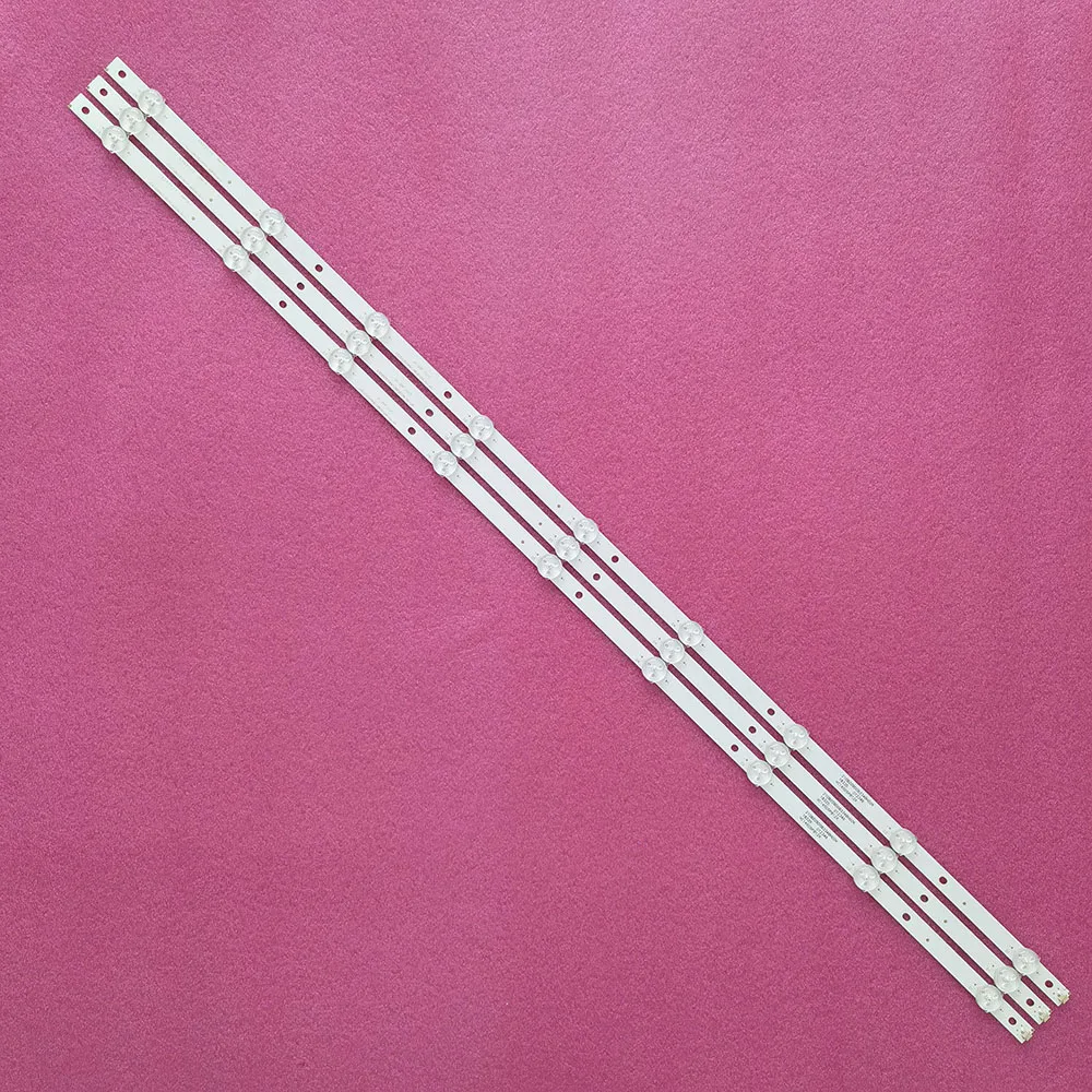 

Светодиодная лента для AOC 43s5295 43PFG5813 43PFG5813/78 43PFF5292 43HFF3953 43PFF5252 43PFF5212, 3 шт./комплект