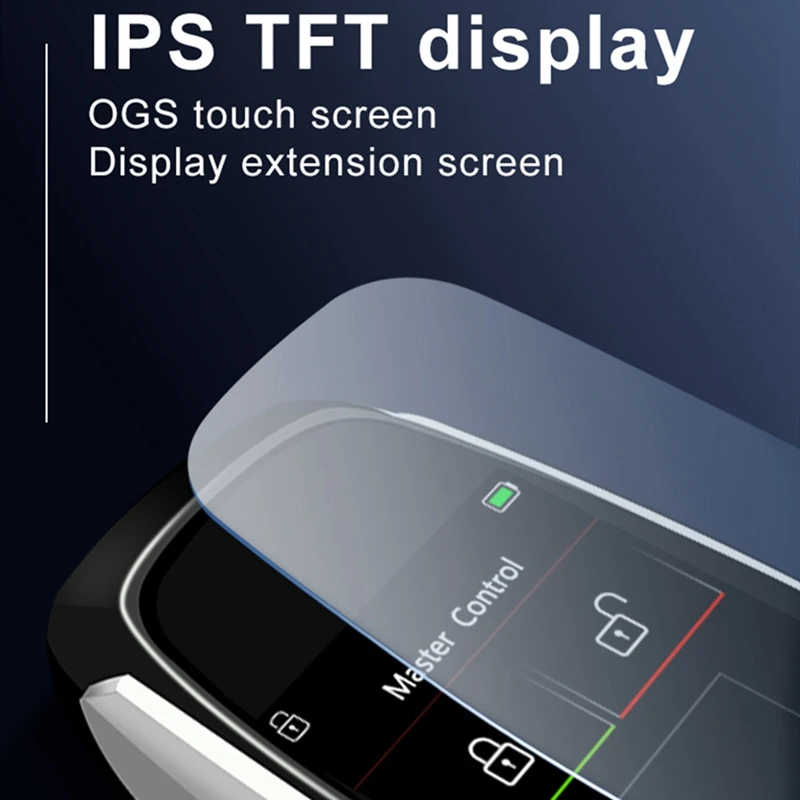 Универсальный дистанционный вход OBD БЕСКЛЮЧЕВОЙ умный ЖК-ключ для BMW //