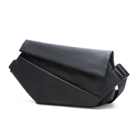 designer simple style crossbody bags fashion black mens waterproof messenger bags unisex lightweight shoulder bags