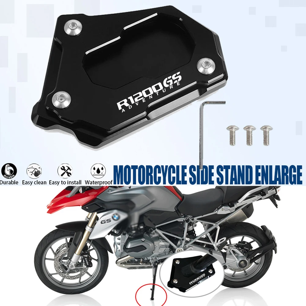 

Motorcycle Kickstand Side Stand Enlarge Extension For BMW R 1200 GS LC R1200GS ADV Adventure R 1200 GS R1200 GS LC ADV 2013-2018