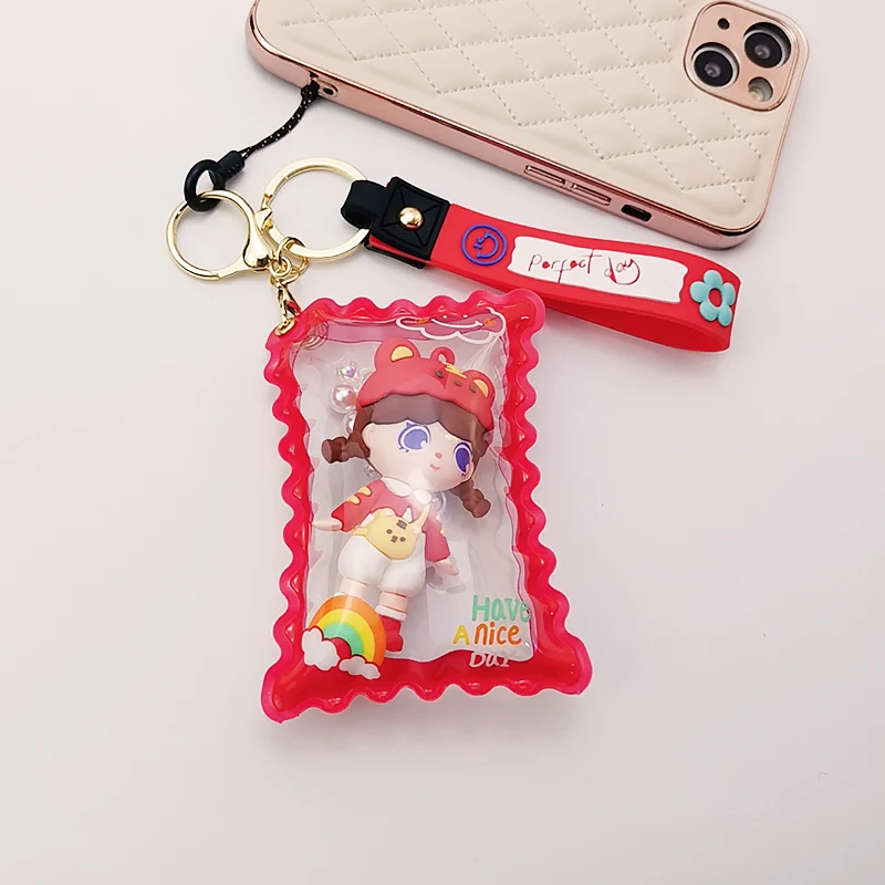 

Men's and Women's Baby Bag Tiger Sister Girl Pendant Mobile Phone Lanyard Chinese Style Pendant Car Key Chain Bag Decoration