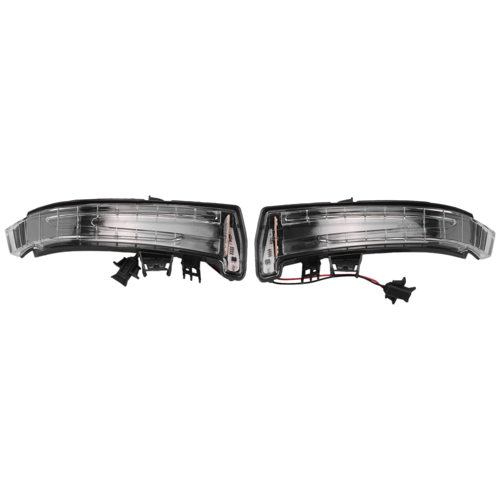 

Пара Для Mercedes W204 W212 W221 светодиодные боковые зеркальные маркеры указатели поворота Объективы 2129067401