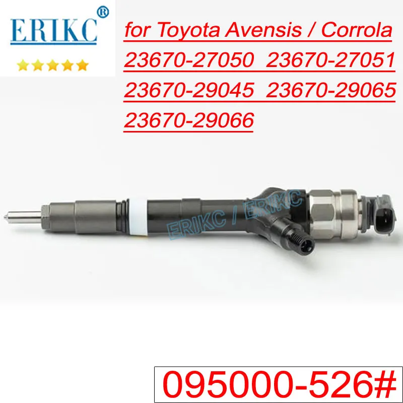 

23670-29066 095000-5261 Diesel Injection Nozzle 095000-5260 FUEL INJECTOR ASSY for DENSO Toyota Avensis 23670-27050 23670-27051