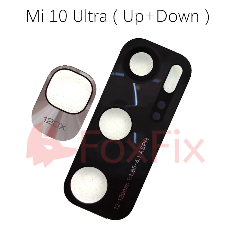 Стеклянный объектив задней камеры для Xiaomi Mi 10 Pro Ultra Lite 10T Note10 Note Mi10 5G замена стекла