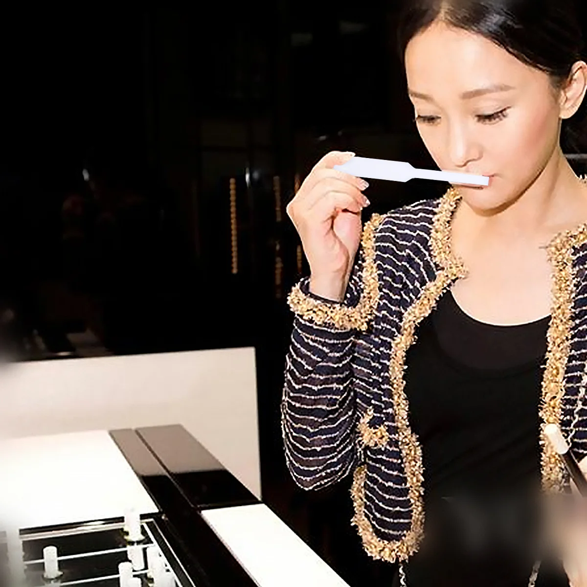 

200pcs Tester Strips Practical Stiffness Paper Strips Paper for