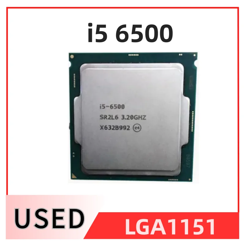 

SR2BX Core i5 6500 3.2GHz Quad-Core Quad-Thread 65W 6M CPU Processor LGA 1151