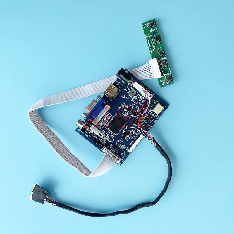 

For LP133WH1 LP133WH2 Driver Controller Board VGA 2AV 13.3" 1366*768 Laptop Display Compatible-HDMI LVDS 40 Pin DIY Assembly Kit