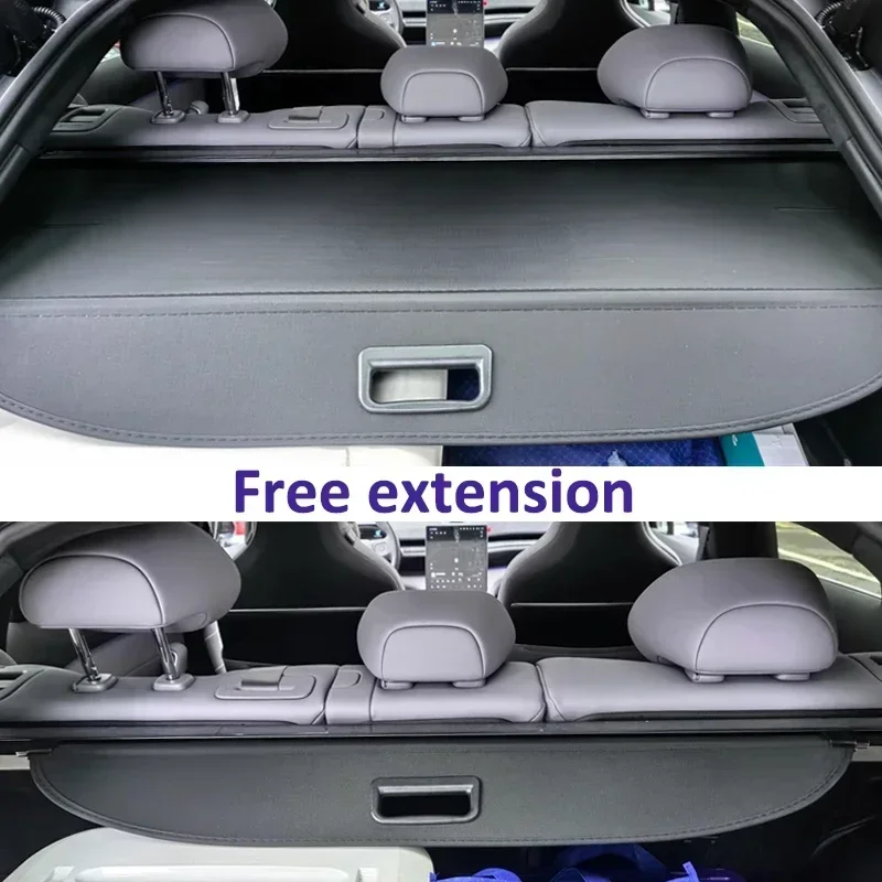 Фото Для Chery Tiggo 9 8 L 2024 ~ 2025 Fulwin T9 Занавеска в багажник автомобиля Выдвижная перегородка для хранения Грузовая крышка Доска Аксессуары для интерьера №3