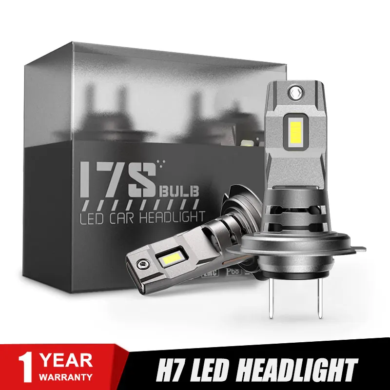 

Super Bright Motorcycle H7 Mini LED Headlight Bulbs H7 Plug and Play Lamp 6000K White 10000LM 60W Auto led light bulb 12V