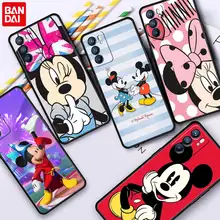 Mickey Mouse Minnie Mouse Case for Oppo A53 A15 A52 A9 Find X2 Lite A12s A5 A54 F19 A93 A12e A16s A5s A31 Silicone Phone Cover