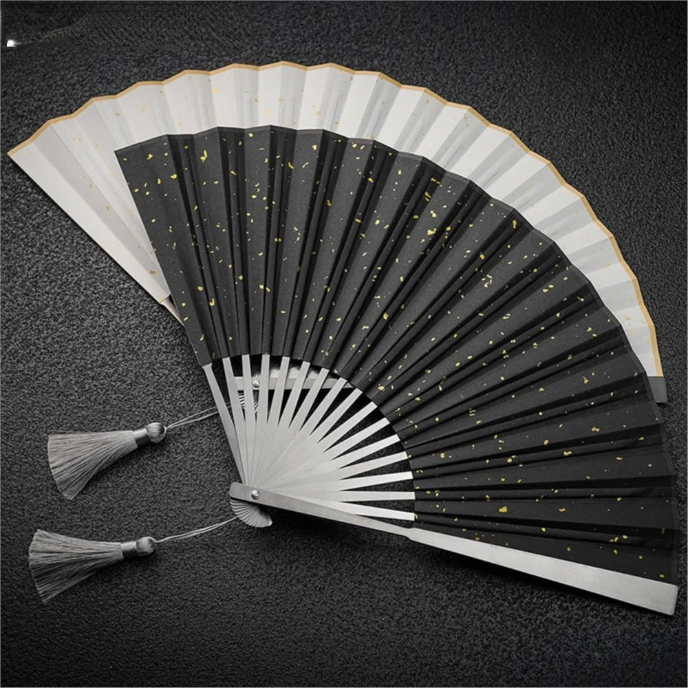 

6-дюймовый титановый веер для древней ветрозащиты кунг-фу тайцзи титановый складной веер инструменты из чистого металла антиударный вентилятор Крутые гаджеты