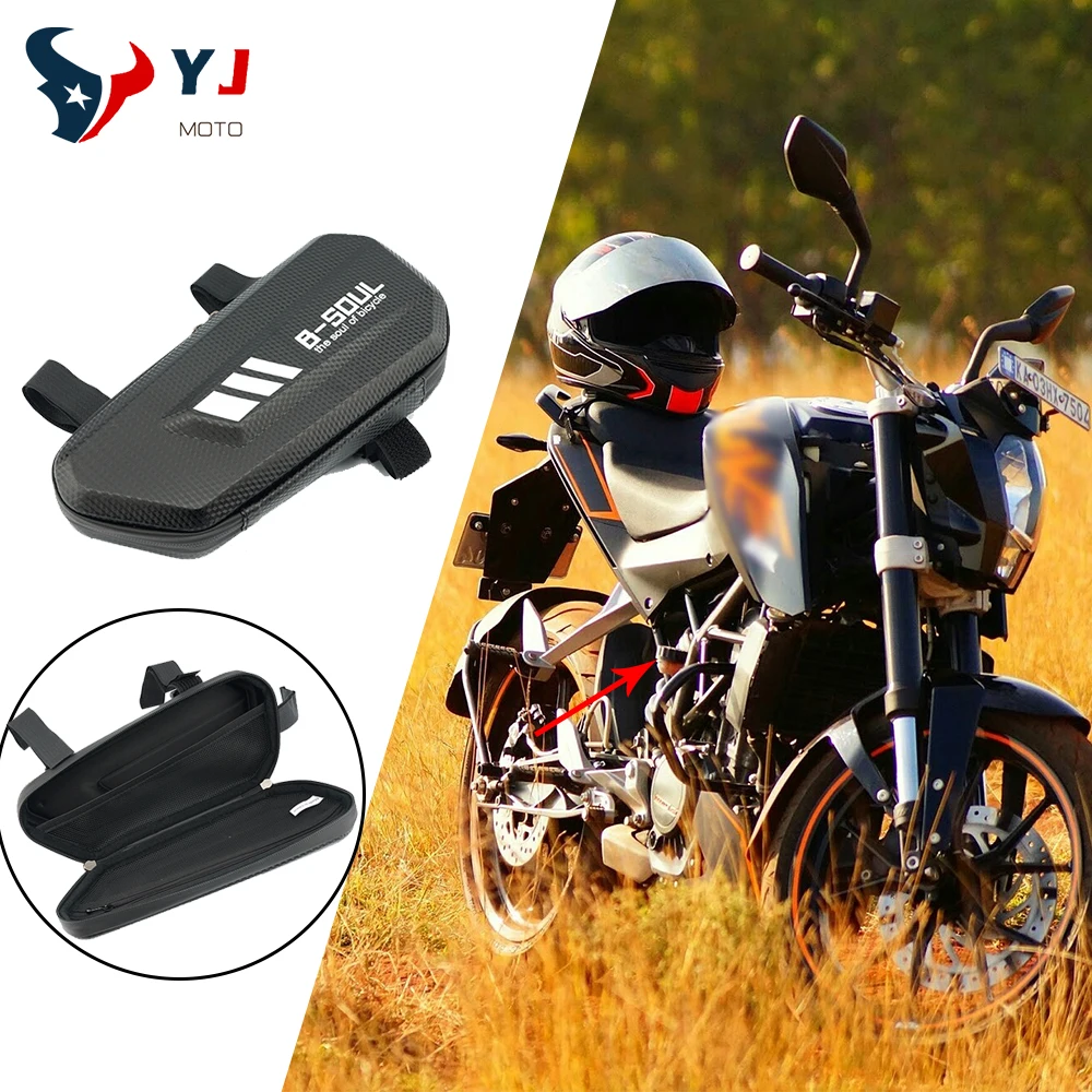 

For KTM 125 200 250 390 790 DUKE Adventure 990/S/R SMT, SUPERMOTO/R Motorcycle Side Bag Modification Waterproof Triangle Bag